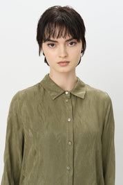 Jacquard Shirt - Khaki