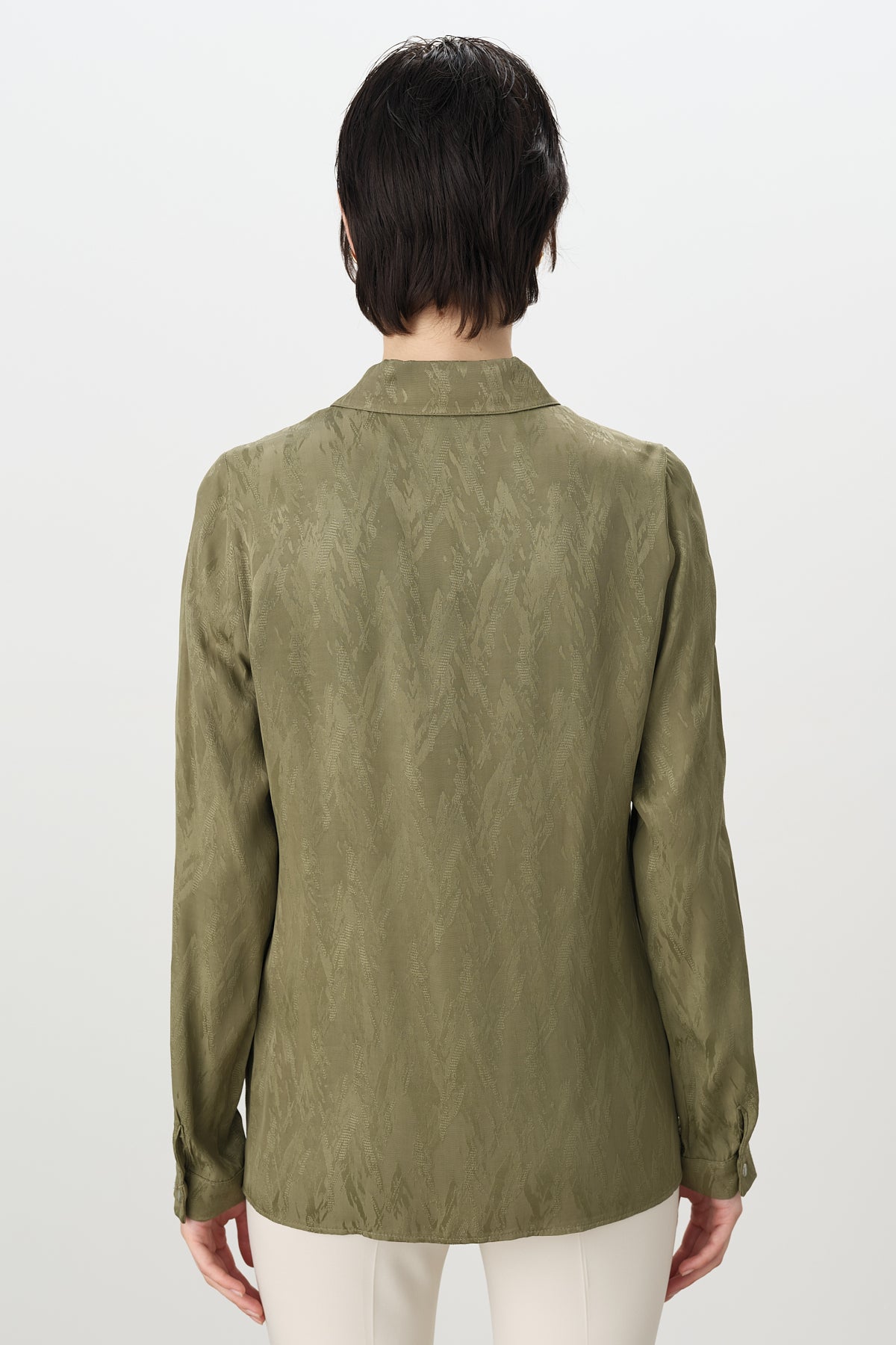 Jacquard Shirt - Khaki