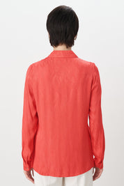 Jacquard Shirt - Coral