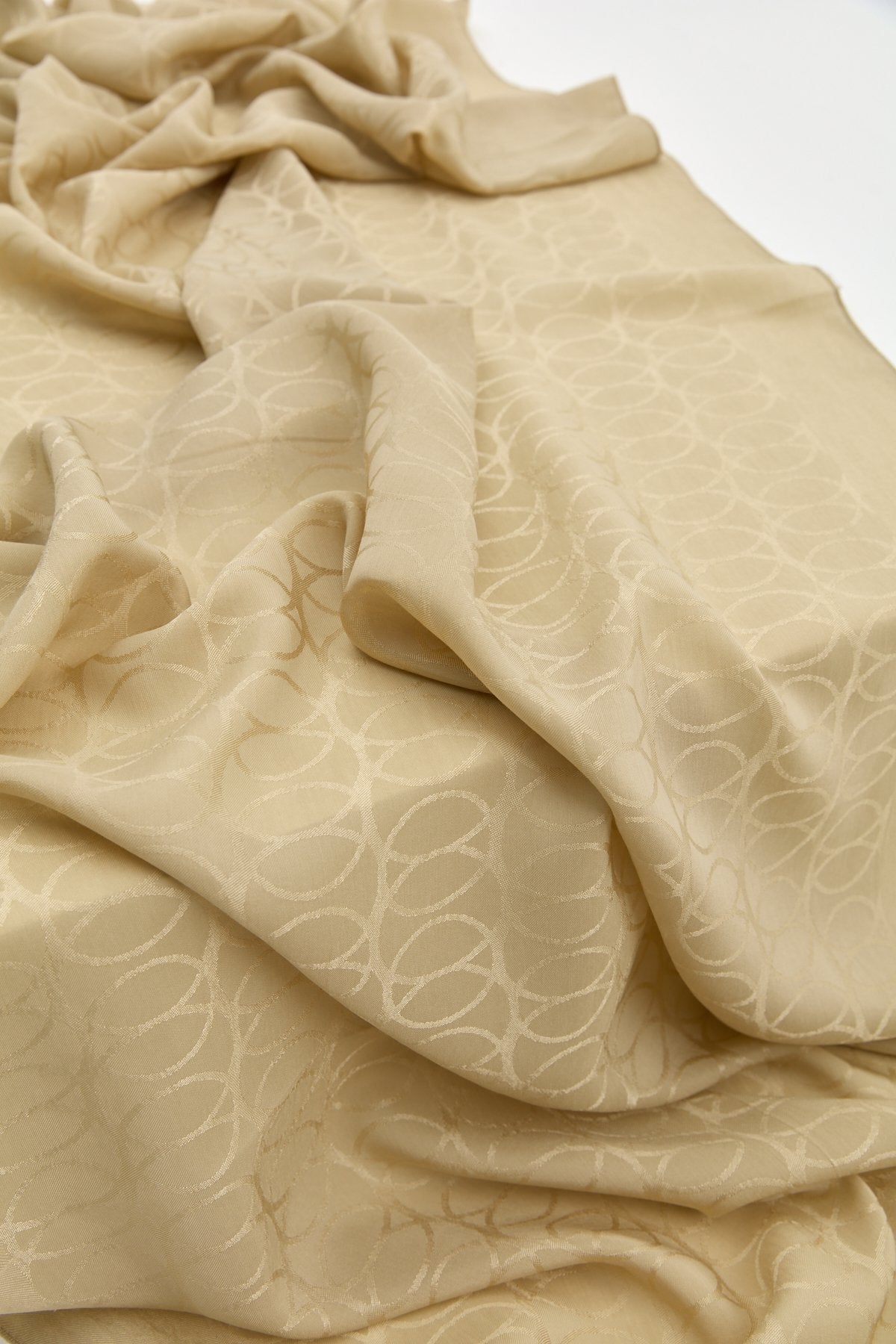 Jacquard Cotton Lyocell Scarf - Acid