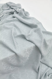 Jacquard Cotton Lyocell Scarf - Mint