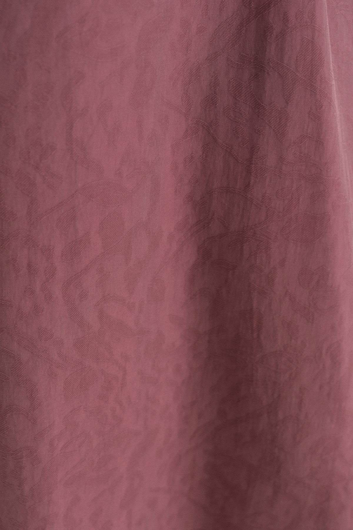 Jacquard Flared Lyocell Skirt - Plum