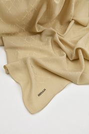 Jacquard Cotton Lyocell Scarf - Acid