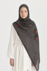 Japan Cotton Lyocell Shawl - Smoky Grey