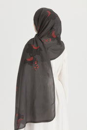 Japan Cotton Lyocell Shawl - Smoky Grey