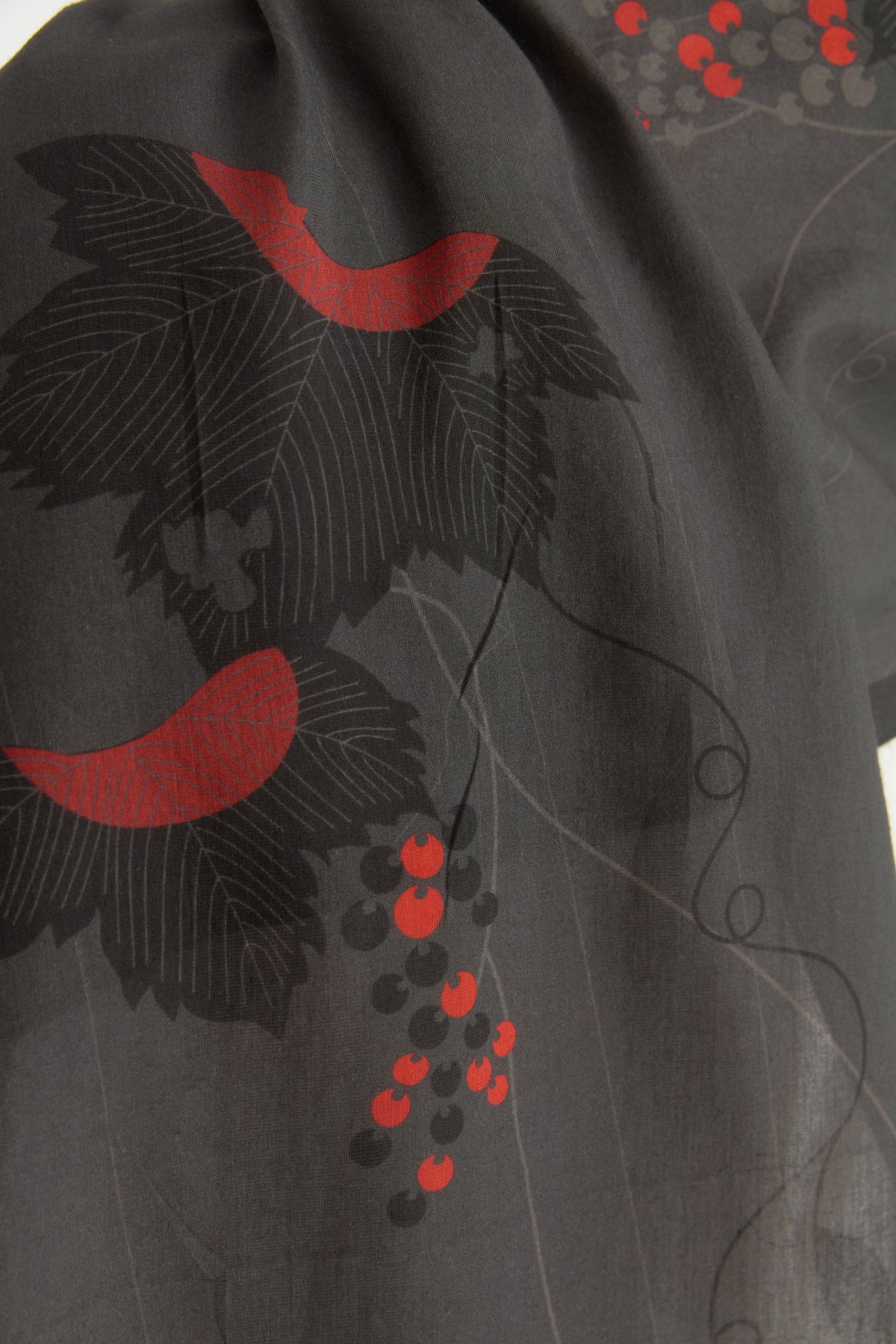 Japan Cotton Lyocell Shawl - Smoky Grey