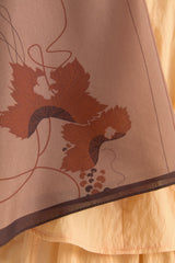 Japan Cotton Lyocell Shawl - Coffee