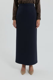 Pencil Skirt - Navy Blue