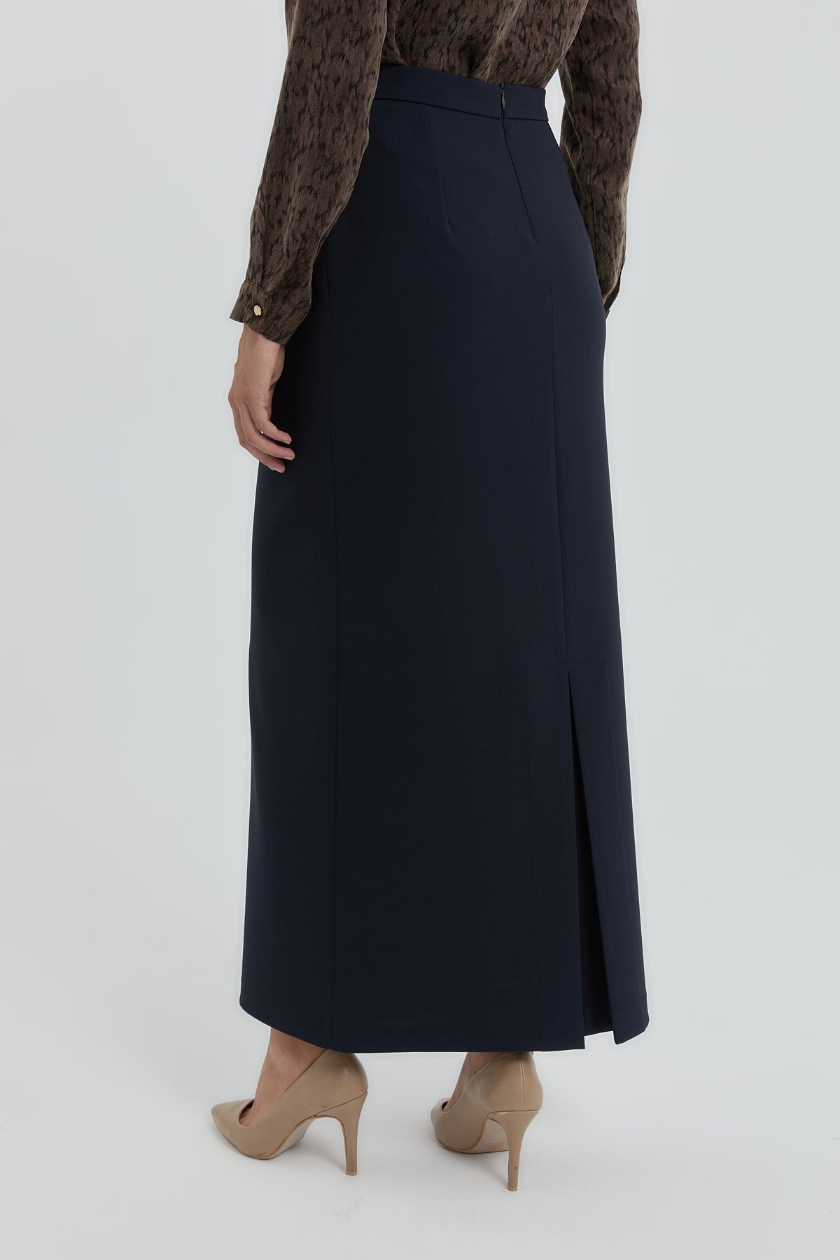 Pencil Skirt - Navy Blue
