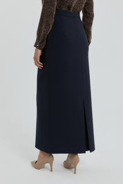Pencil Skirt - Navy Blue