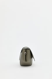 Crossbody Bag with Flap - Khaki