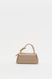 Flap Crossbody Bag with Charm Accessory - Earth
