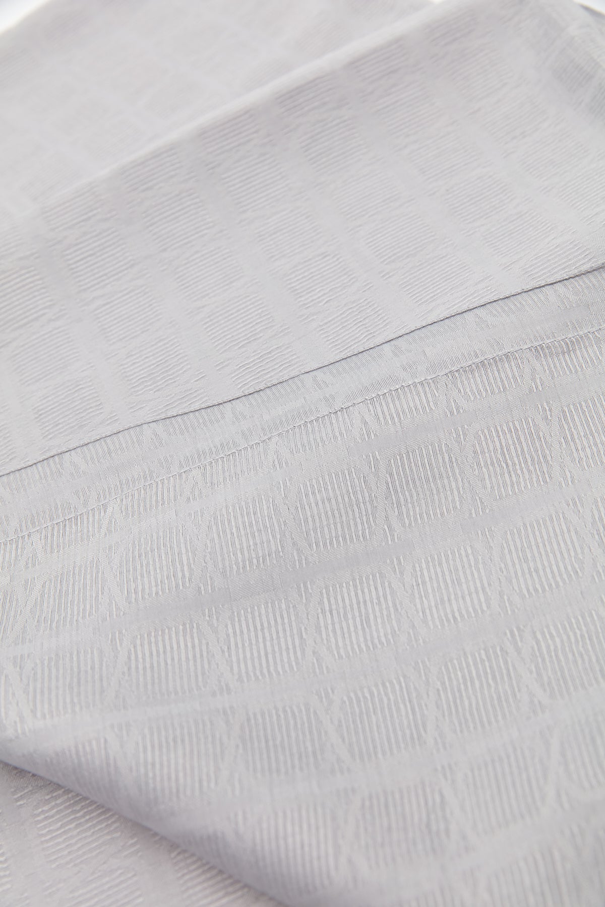 Square Pattern Style Scarf - Gray