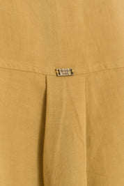 Linen Crop Shirt - Acid Wash