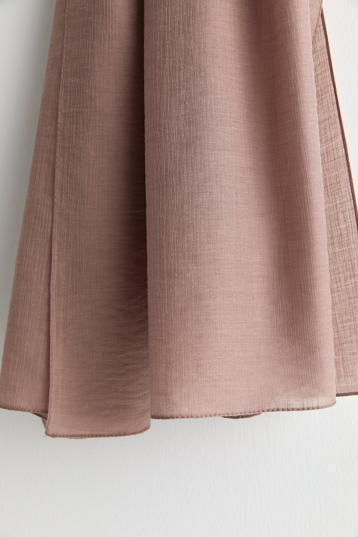 Linen Effect Natural Lyocell Shawl - Rose Pink