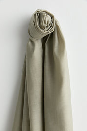 Linen-Effect Natural Lyocell Shawl - Thyme