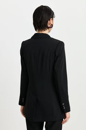 Kırlangıç Yaka Blazer Ceket - Siyah