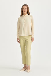 Basic Shirt - Butter Yellow