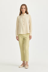 Basic Shirt - Butter Yellow