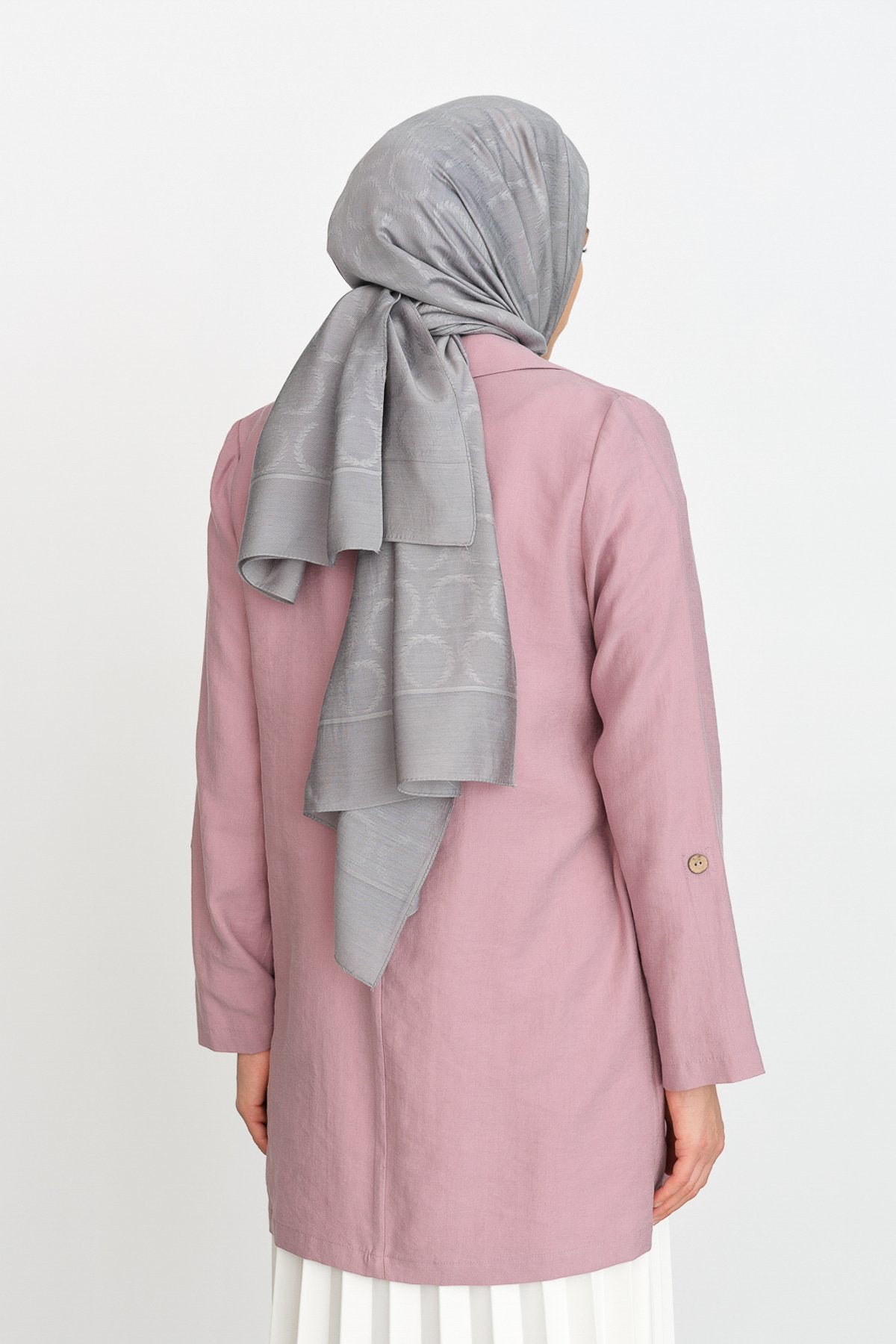 Tencel Jacket with Adjustable Sleeves - Lavender