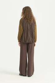 Kumaş Mixli Tarz Lyocell Sweat - Olive