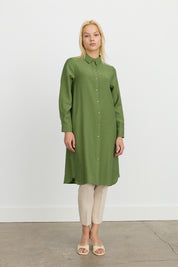 Tencel Tunic with Eyelet Detail - Amazon