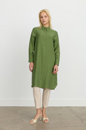 Tencel Tunic with Eyelet Detail - Amazon