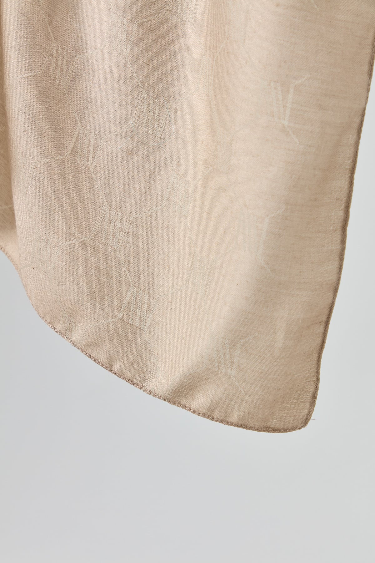 Logo Monogram Scarf - Mink