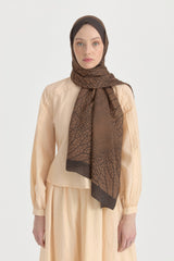 Mayda Viscose Shawl - Light Brown