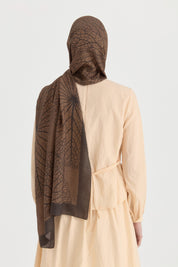Mayda Viscose Shawl - Light Brown