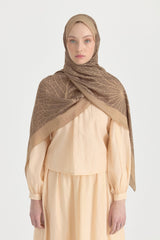 Mayda Viskon Şal - Camel