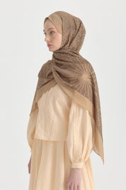 Mayda Viskon Şal - Camel