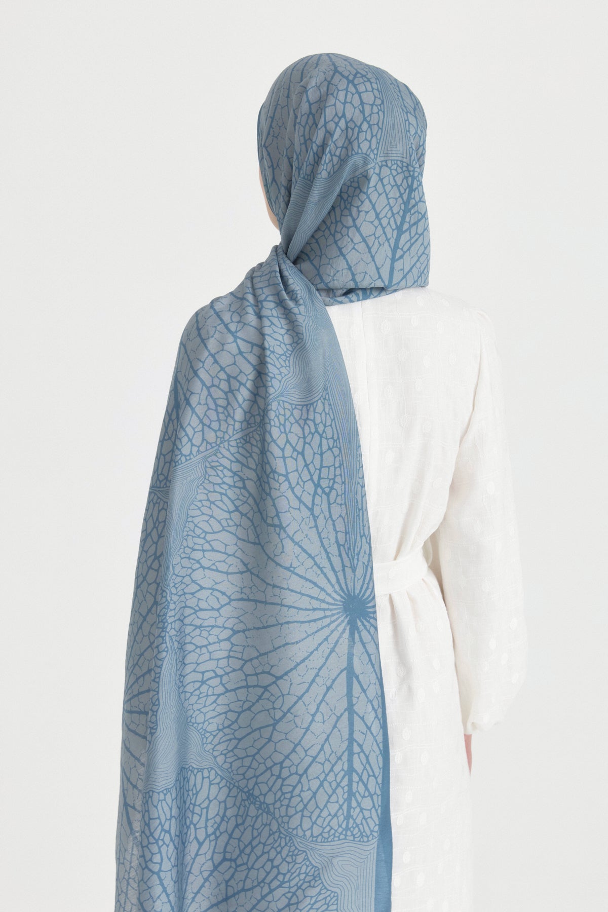 Mayda Viscose Shawl - Indigo