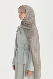 Mayda Viscose Shawl - Mink