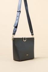 Metal Detaylı Shopper Çanta - Füme
