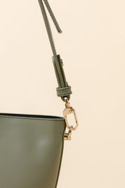Metal Detail Shopper Bag - Mint