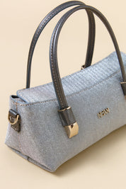 Mini Dress Handbag - Silver