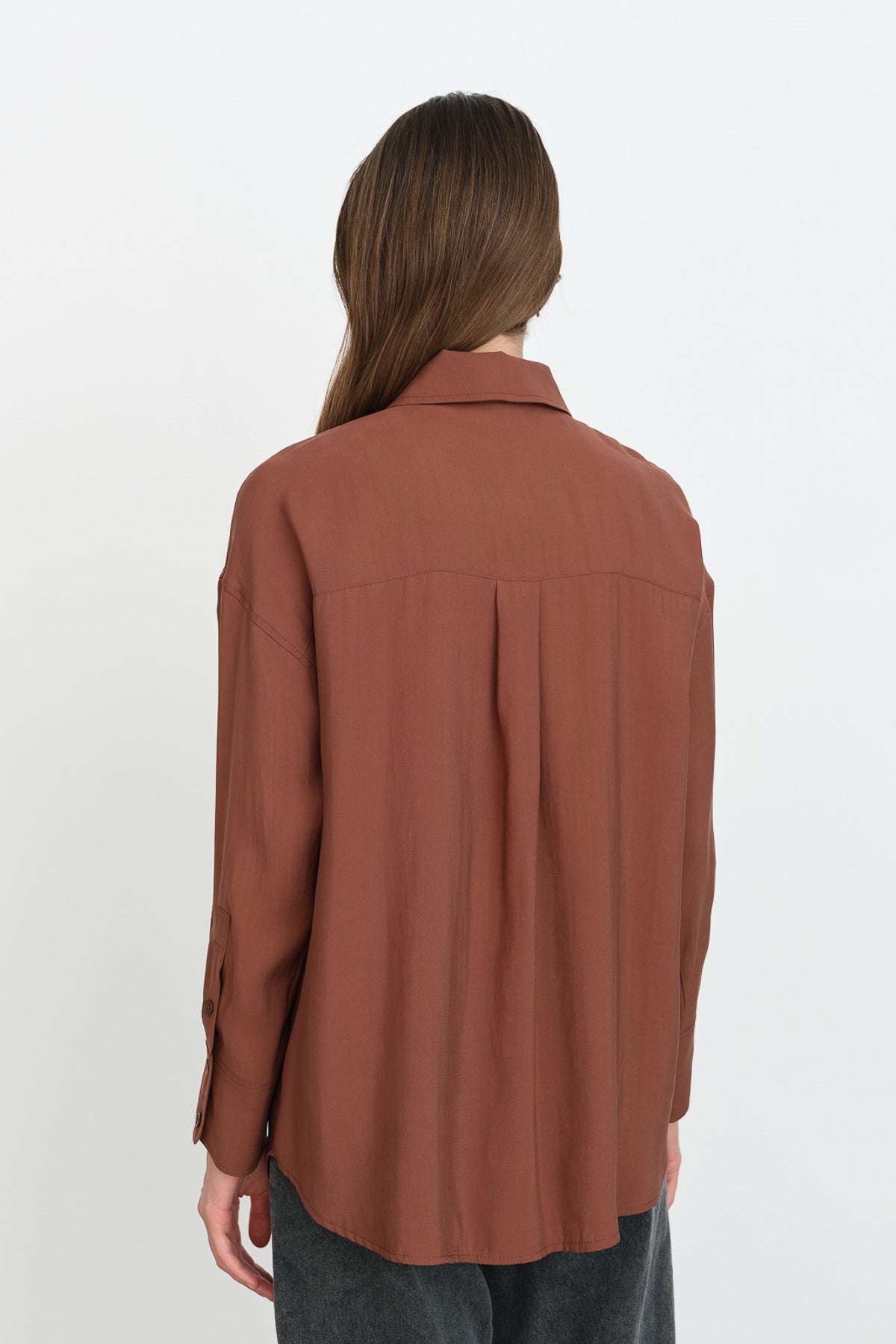 Modal Basic Shirt - Coffee
