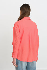 Modal Basic Shirt - Pomegranate Blossom