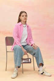 Modal Basic Gömlek - Pembe