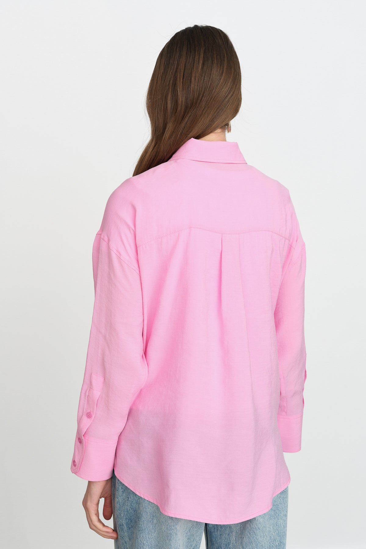 Modal Basic Gömlek - Pembe