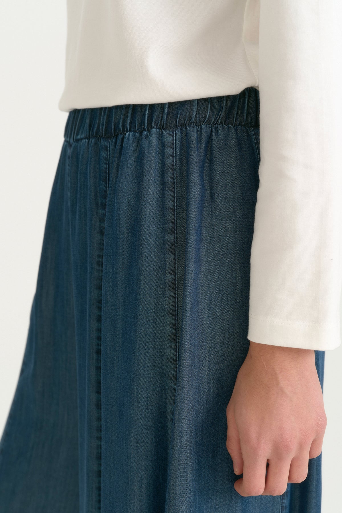 Modal Pantolon Etek - İndigo