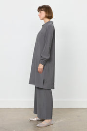 Modal Pantolon Tunik Takım - Füme