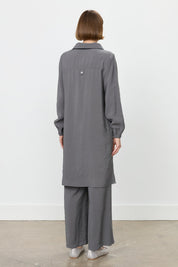 Modal Pantolon Tunik Takım - Füme