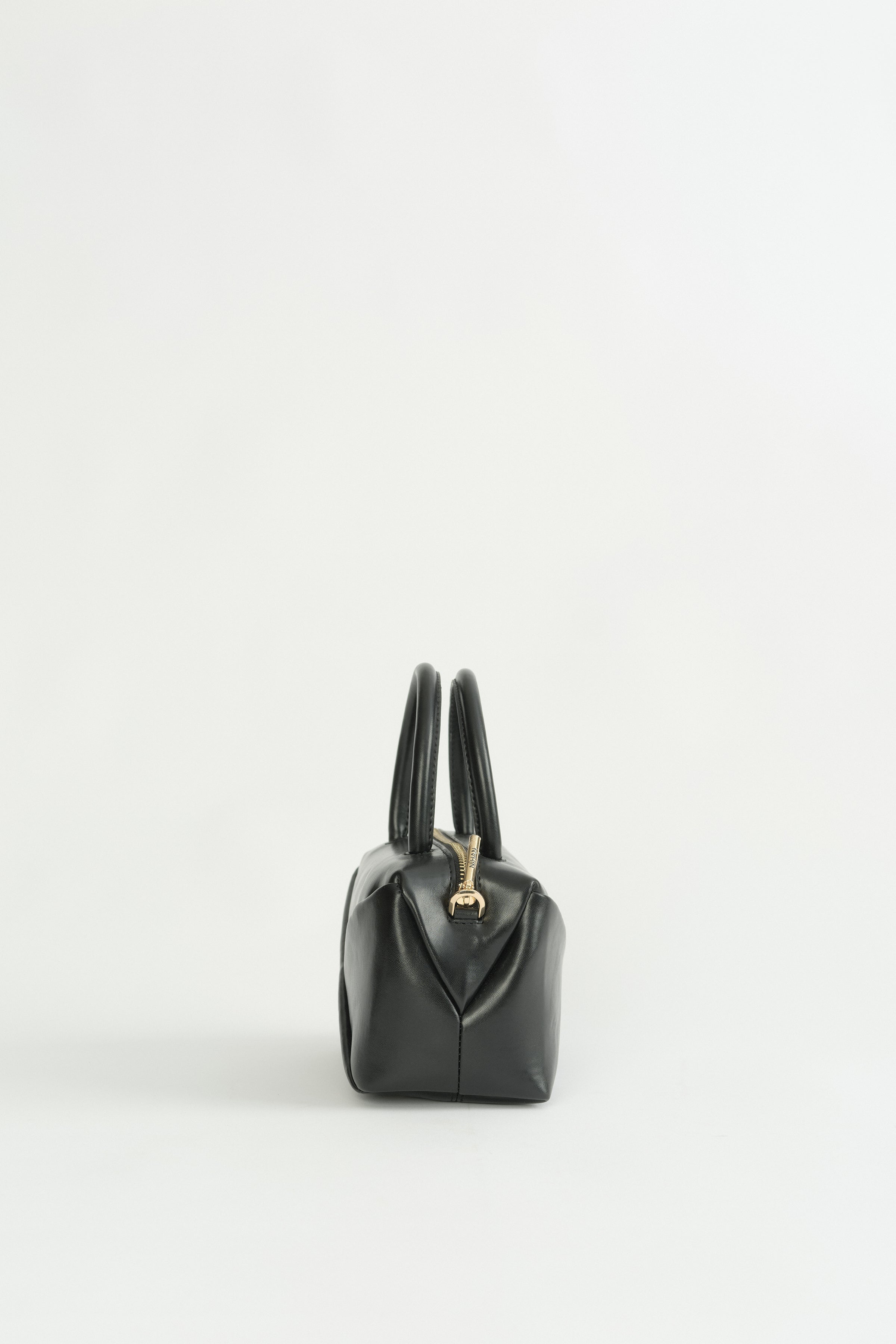 Modern Formlu Satchel Çanta - Siyah