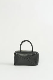 Modern Formlu Satchel Çanta - Siyah