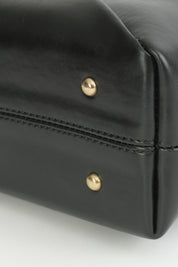 Modern Formlu Satchel Çanta - Siyah