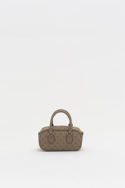 Monogram Crossbody Bag - Beige