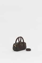 Monogram Çapraz Askılı Çanta - Kahve