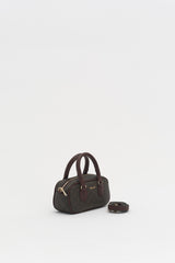 Monogram Çapraz Askılı Çanta - Kahve